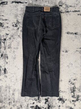 Vintage Made in Canada Levi's 619 Orange Tab Denim Jeans
